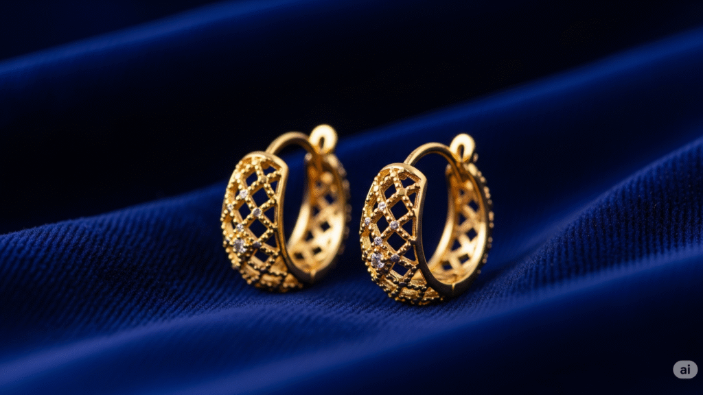14k Gold Hoop Earrings