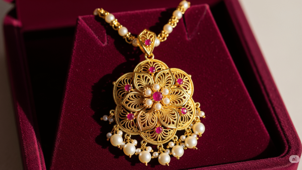 Floral Pendant