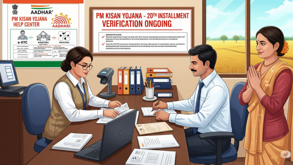 PM Kisan Yojana 20 installment