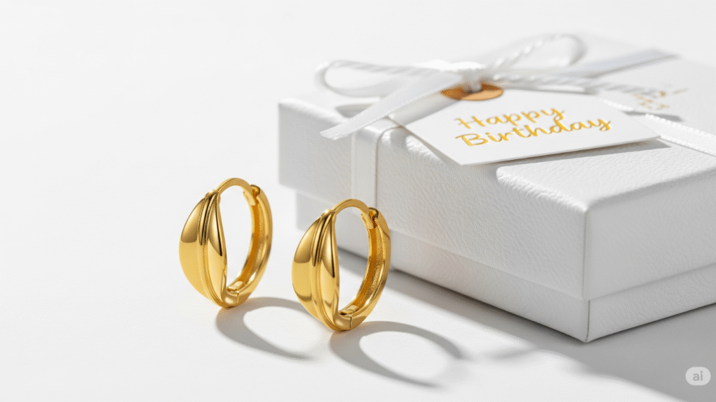 Small Gold Hoop Earrings
